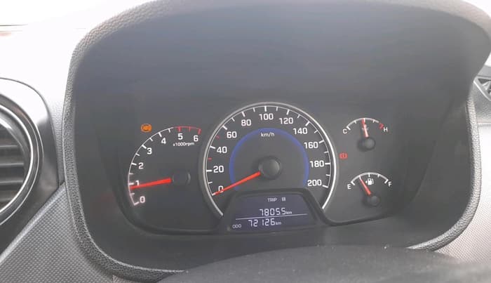 2018 Hyundai Grand i10 SPORTZ U2 1.2 KAPPA CRDI DUAL TONE, Diesel, Manual, 72,126 km, interior