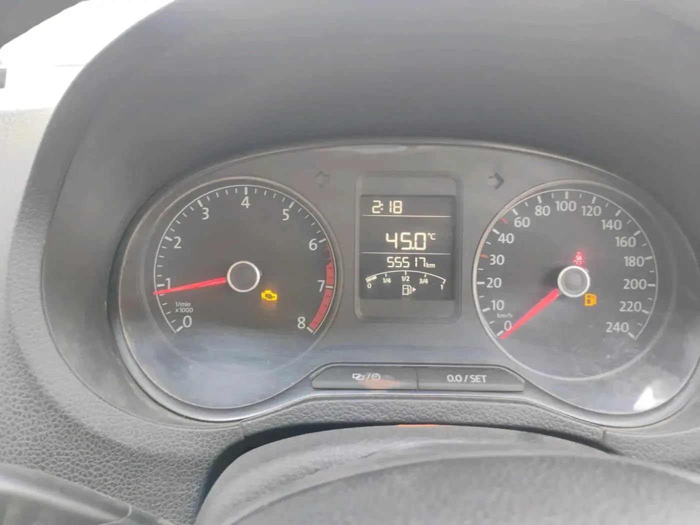 2019 Volkswagen Ameo TRENDLINE 1.0L, Petrol, Manual, 55,517 km, interior