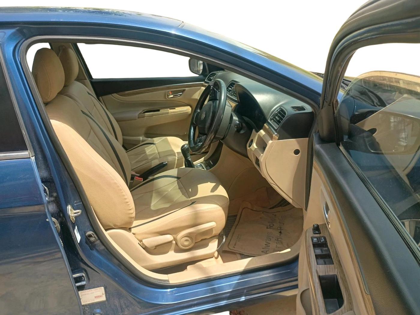 2019 Maruti Ciaz ALPHA 1.5 SHVS PETROL, Petrol, Manual, 77,811 km, interior