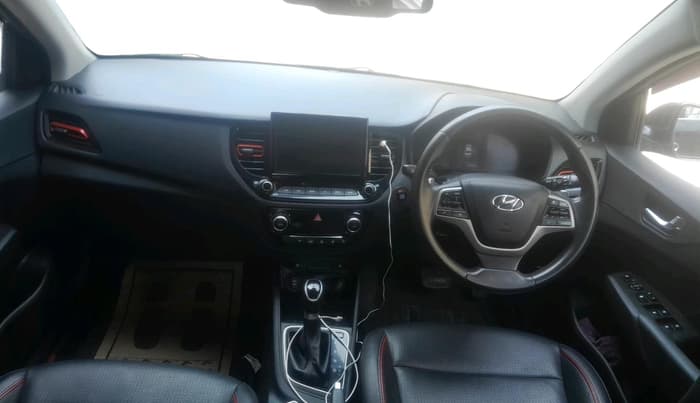 2021 Hyundai Verna SX (O) 1.0 TURBO DCT, Petrol, Automatic, 89,435 km, interior