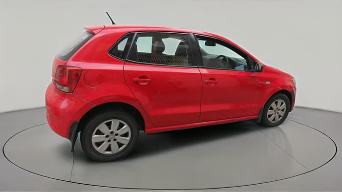 2012 Volkswagen Polo TRENDLINE 1.2L DIESEL, Diesel, Manual, 1,40,031 km, exterior