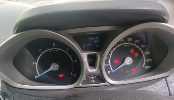 2013 Ford Ecosport TITANIUM 1.5L DIESEL, Diesel, Manual, 1,84,591 km, interior