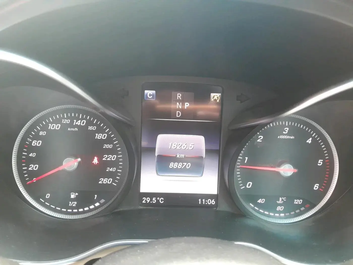 2018 Mercedes Benz C Class C 220 CDI AVANTGARDE, Diesel, Automatic, 88,870 km, interior
