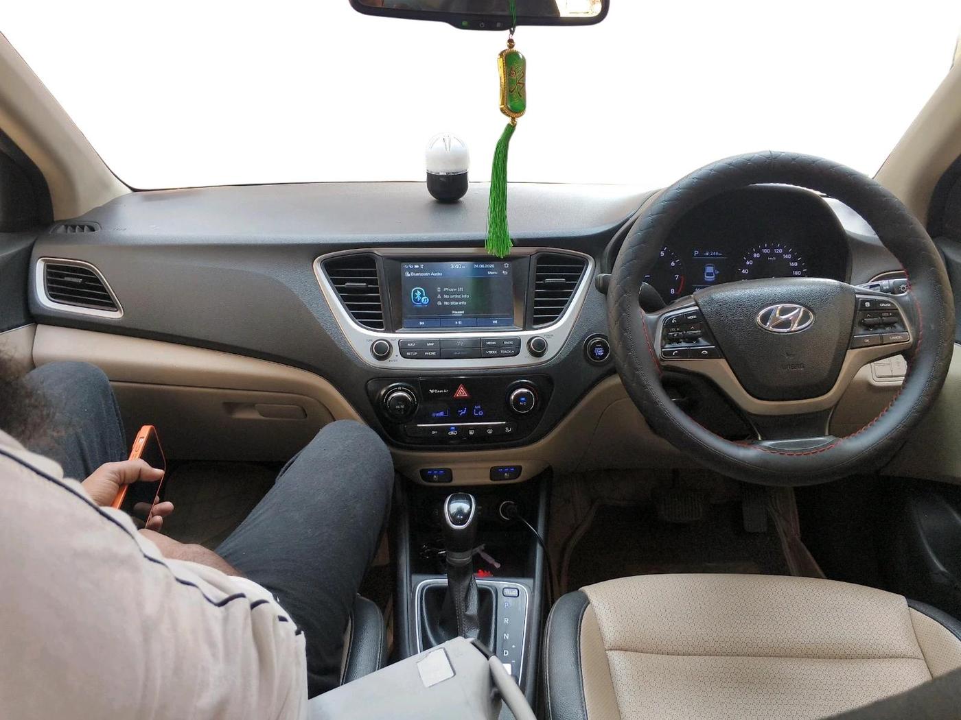 2018 Hyundai Verna 1.6 VTVT SX (O) AT, Petrol, Automatic, 48,353 km, interior