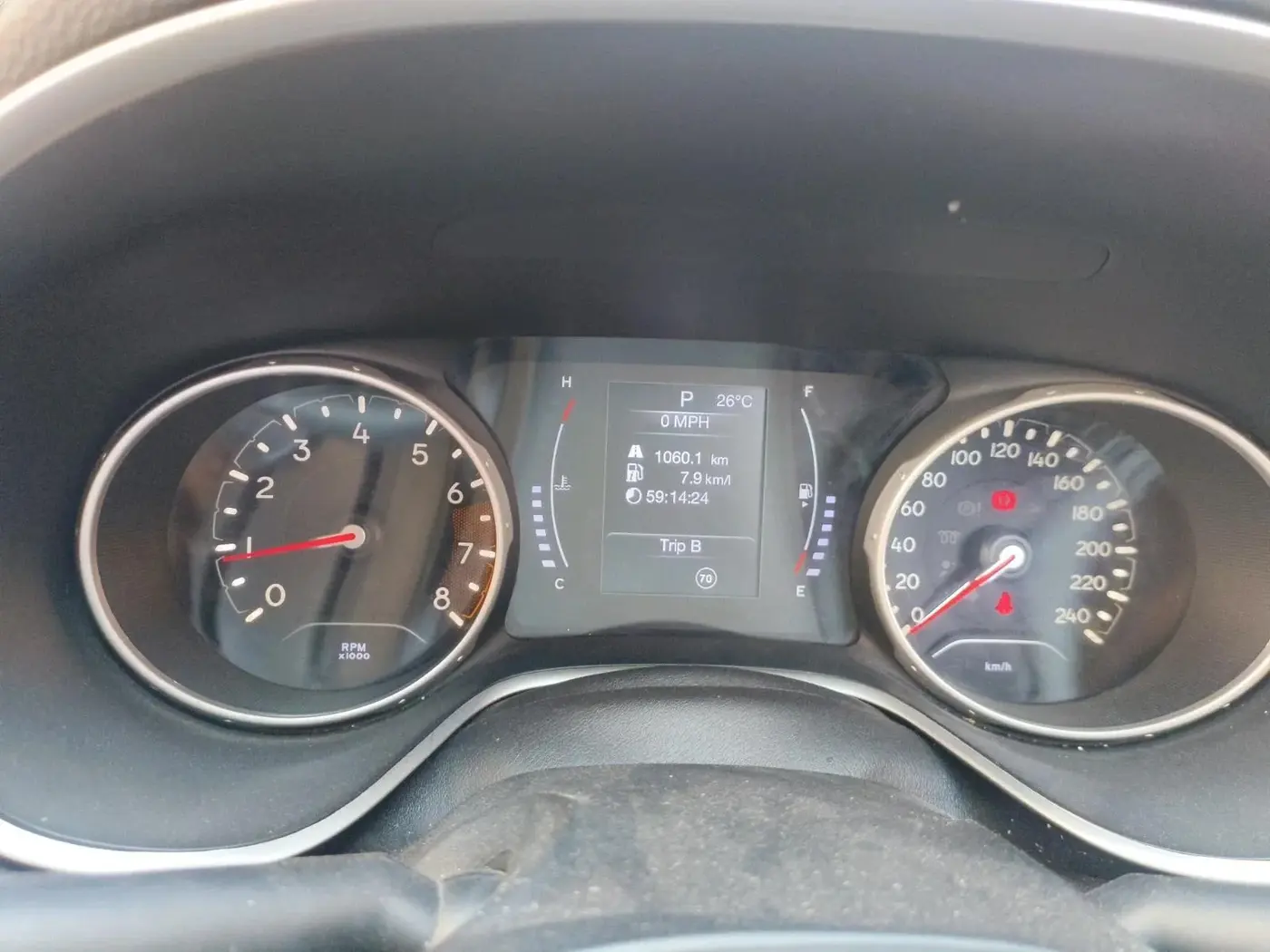2018 Jeep Compass LIMITED (O) 1.4 PETROL AT, Petrol, Automatic, 88,513 km, interior