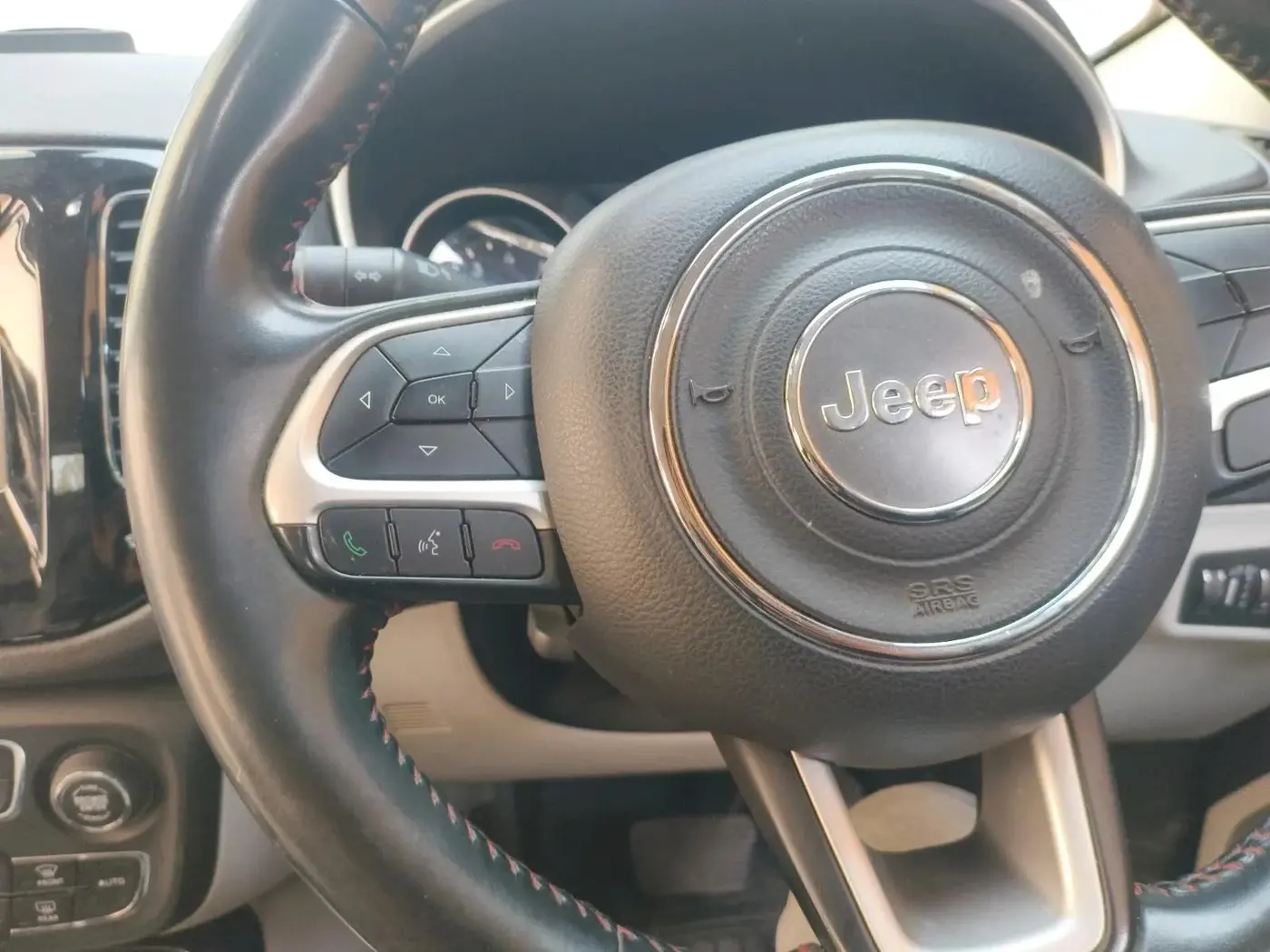2018 Jeep Compass LIMITED (O) 1.4 PETROL AT, Petrol, Automatic, 88,513 km, interior
