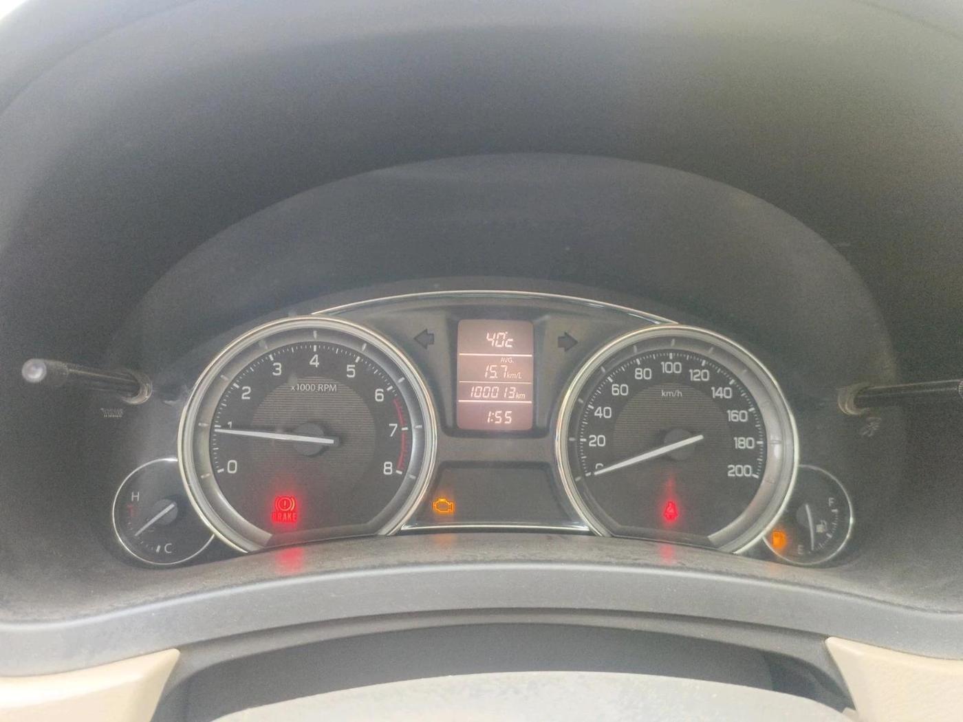 2017 Maruti Ciaz DELTA 1.4 MT PETROL, Petrol, Manual, 1,00,013 km, interior