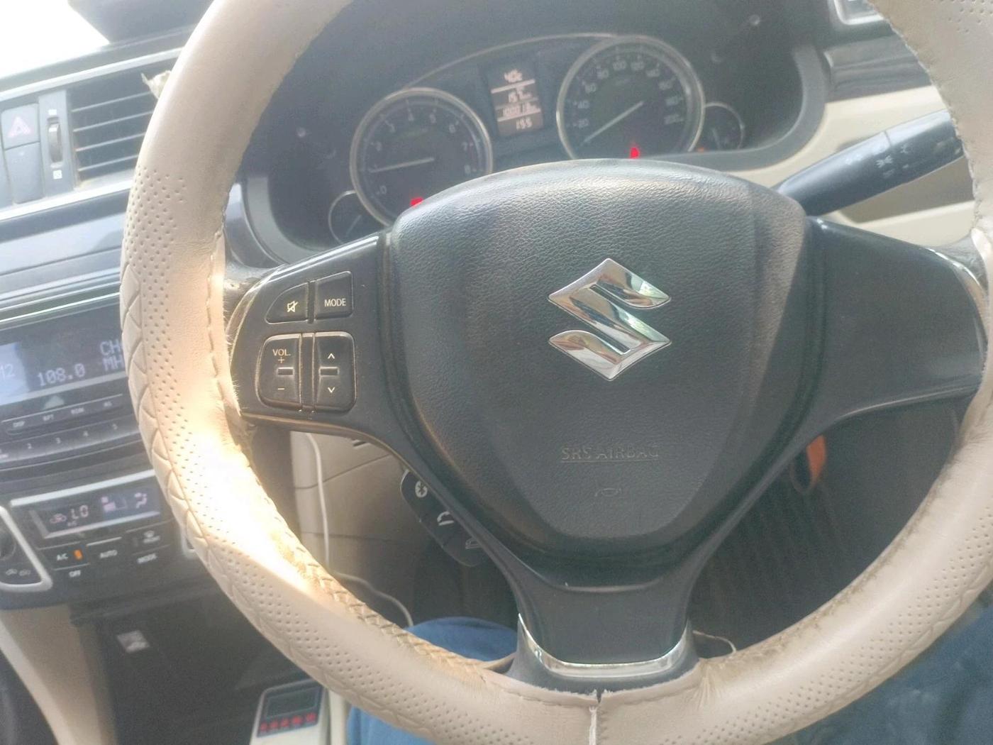 2017 Maruti Ciaz DELTA 1.4 MT PETROL, Petrol, Manual, 1,00,013 km, interior