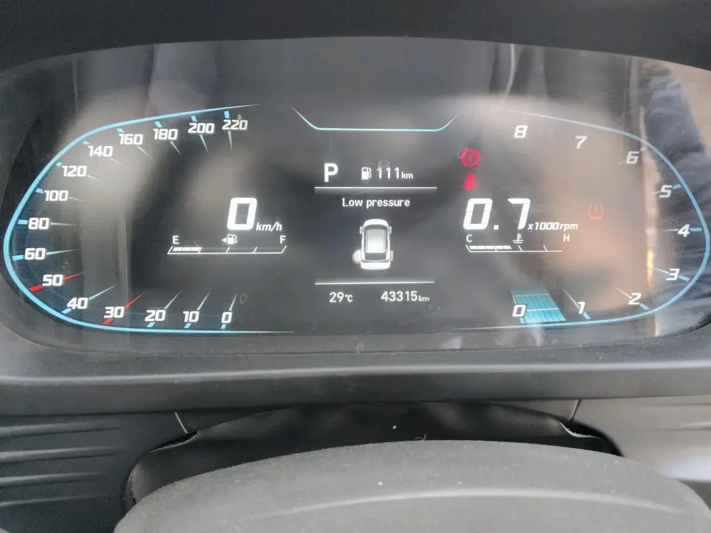 2021 Hyundai NEW I20 SPORTZ 1.2 AT, Petrol, Automatic, 43,315 km, interior