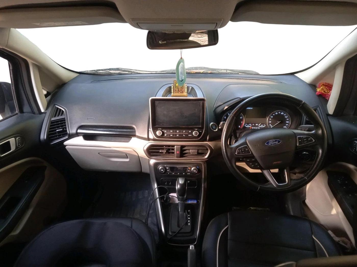 2021 Ford Ecosport TITANIUM + 1.5L PETROL AT, Petrol, Automatic, 1,00,846 km, interior