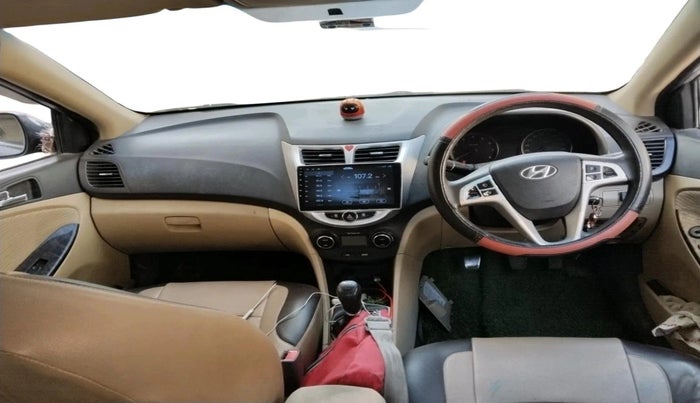 2012 Hyundai Verna FLUIDIC 1.4 VTVT, CNG, Manual, 94,396 km, interior