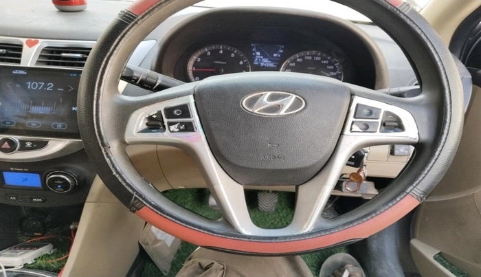 2012 Hyundai Verna FLUIDIC 1.4 VTVT, CNG, Manual, 94,396 km, interior