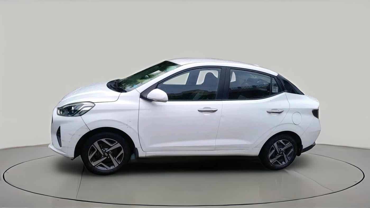2021 Hyundai AURA SX PLUS 1.2 AMT, Petrol, Automatic, 57,296 km, exterior