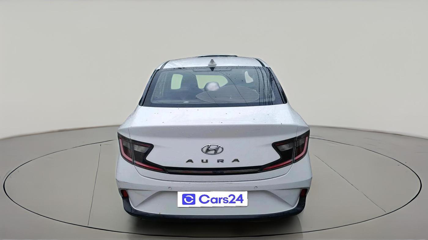 2021 Hyundai AURA SX PLUS 1.2 AMT, Petrol, Automatic, 57,296 km, exterior