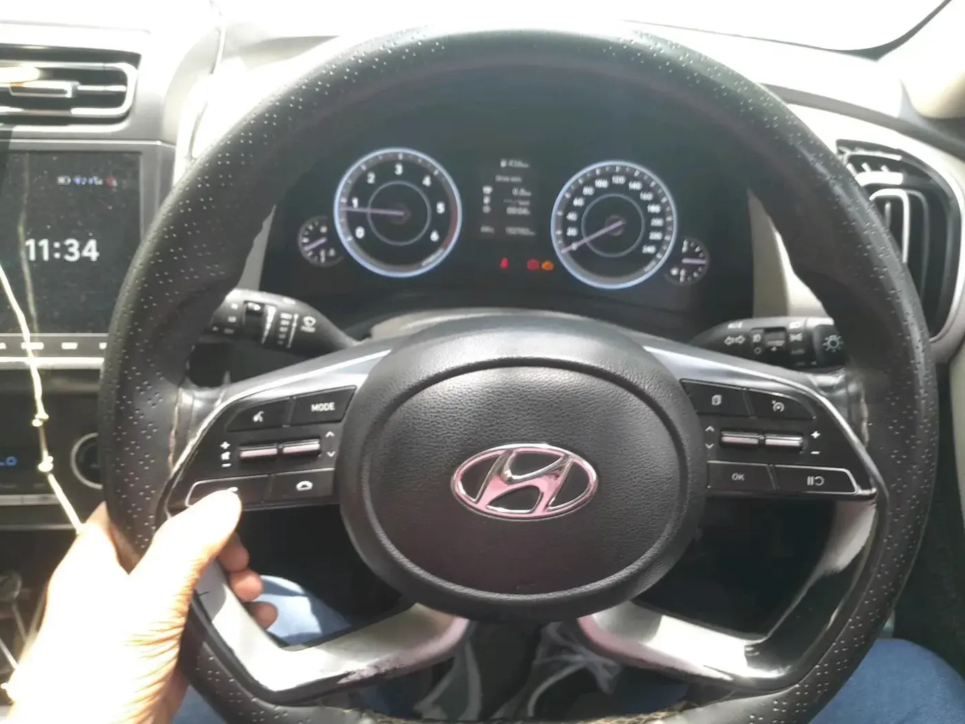 2020 Hyundai Creta SX 1.5 DIESEL, Diesel, Manual, 1,52,782 km, interior