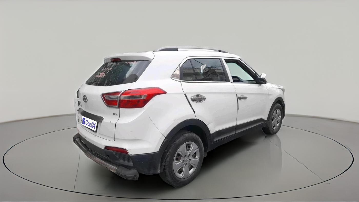 2016 Hyundai Creta E PLUS 1.6 PETROL, Petrol, Manual, 1,35,179 km, exterior