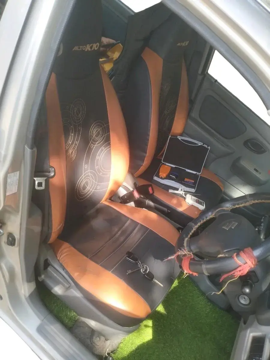 2013 Maruti Alto K10 VXI, Petrol, Manual, 61,833 km, interior