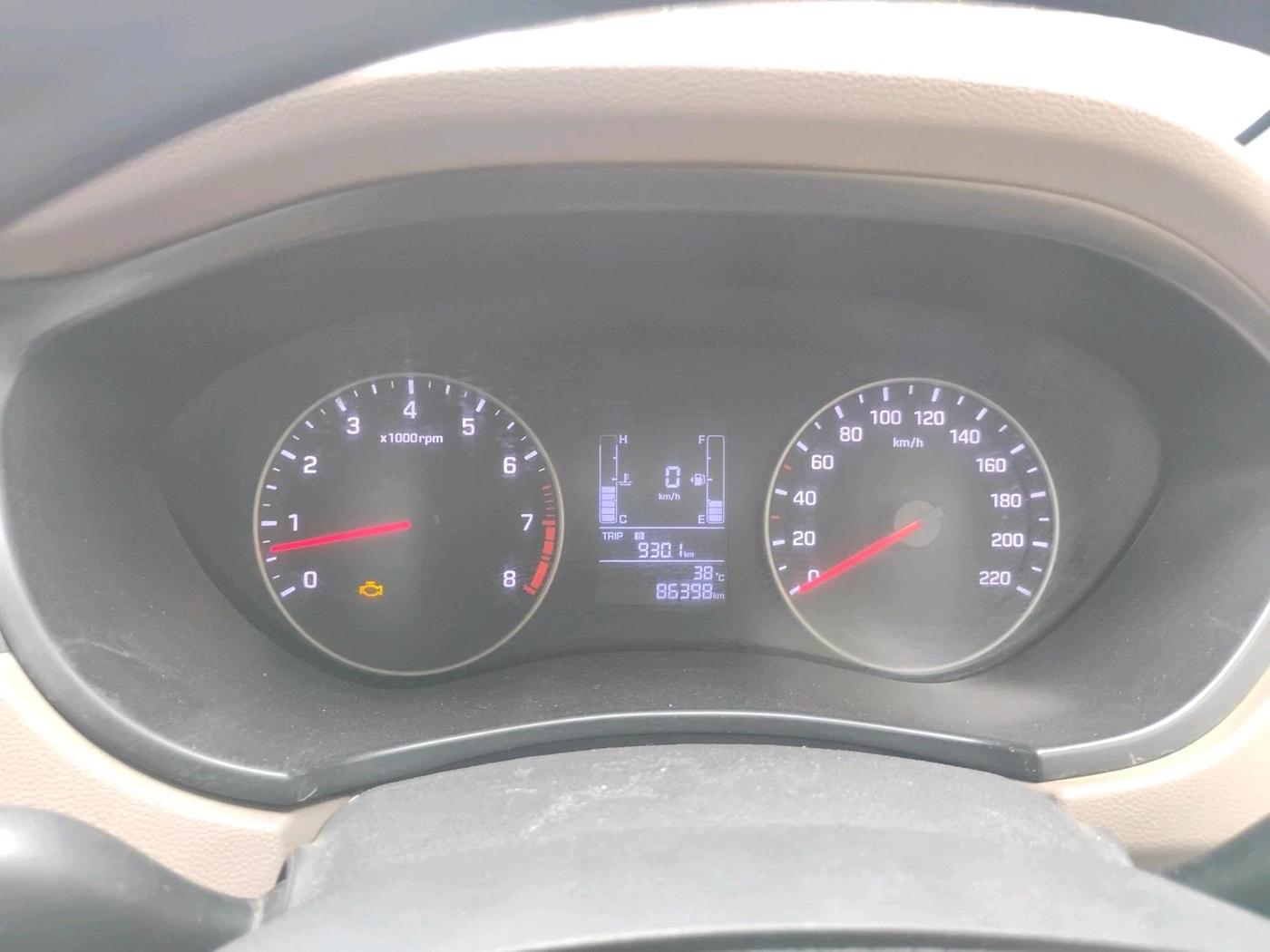 2018 Hyundai Elite i20 SPORTZ 1.2, CNG, Manual, 86,398 km, interior