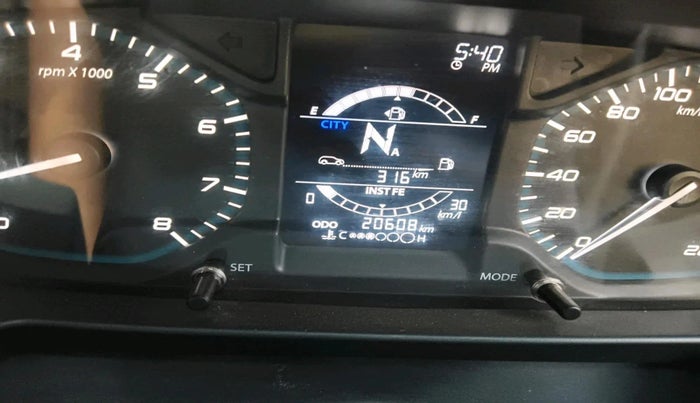 2023 Tata PUNCH ADVENTURE AMT, Petrol, Automatic, 20,608 km, interior