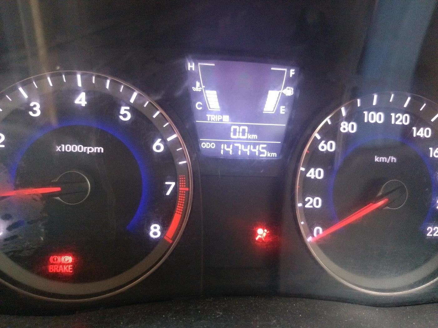 2011 Hyundai Verna FLUIDIC 1.6 VTVT EX, Petrol, Manual, 1,47,445 km, interior