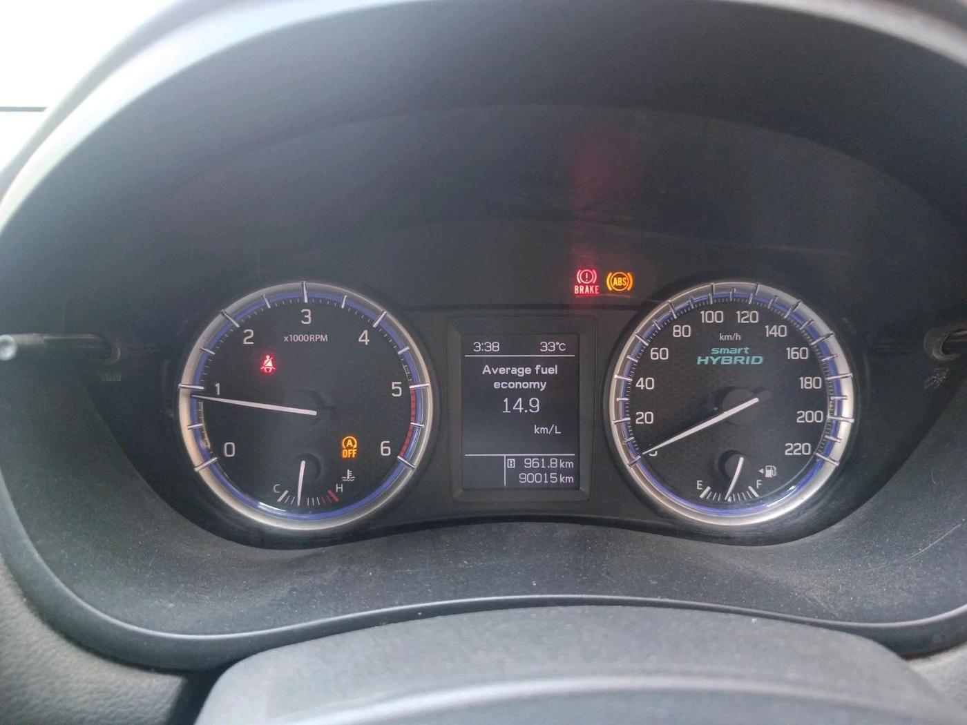 2017 Maruti S Cross ZETA 1.3, Diesel, Manual, 90,015 km, interior