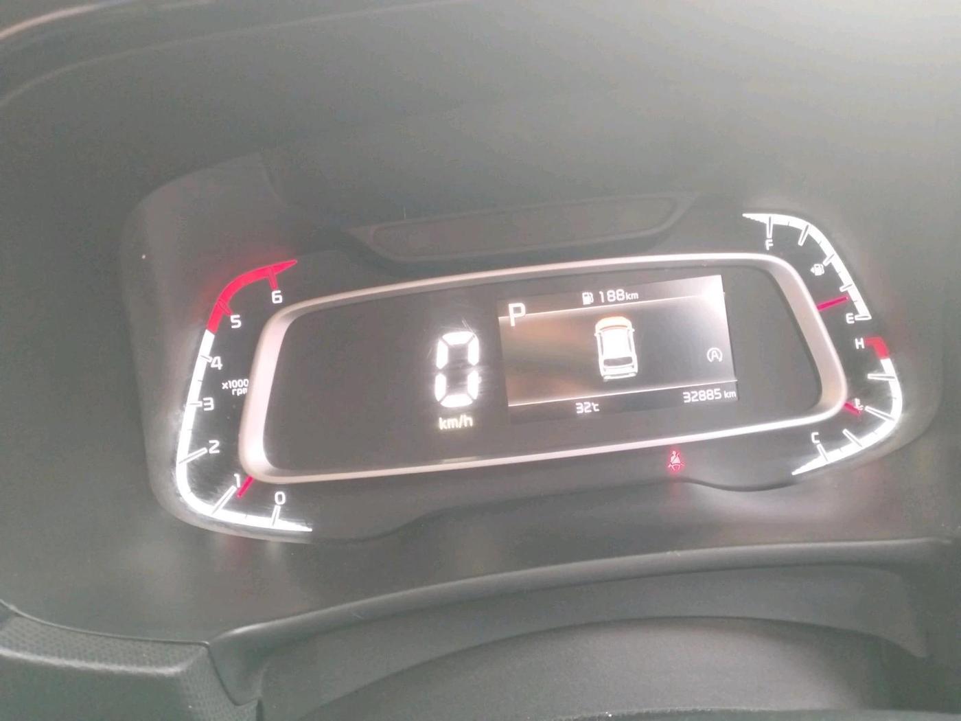 2024 KIA SONET HTX 1.5 AT, Diesel, Automatic, 32,885 km, interior