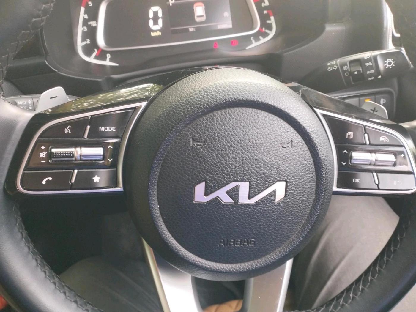 2024 KIA SONET HTX 1.5 AT, Diesel, Automatic, 32,885 km, interior