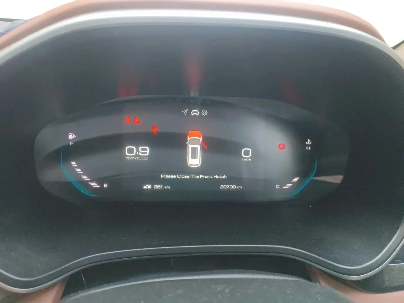 2024 MG HECTOR PLUS SHARP PRO 1.5 TURBO MT 7 STR, Petrol, Manual, 20,709 km, interior