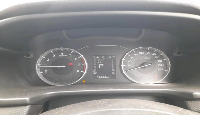 2023 Maruti BREZZA VXI AT SMART HYBRID, Petrol, Automatic, 56,806 km, interior