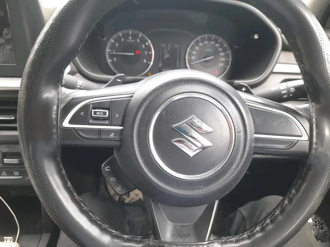 2023 Maruti BREZZA VXI AT SMART HYBRID, Petrol, Automatic, 56,806 km, interior