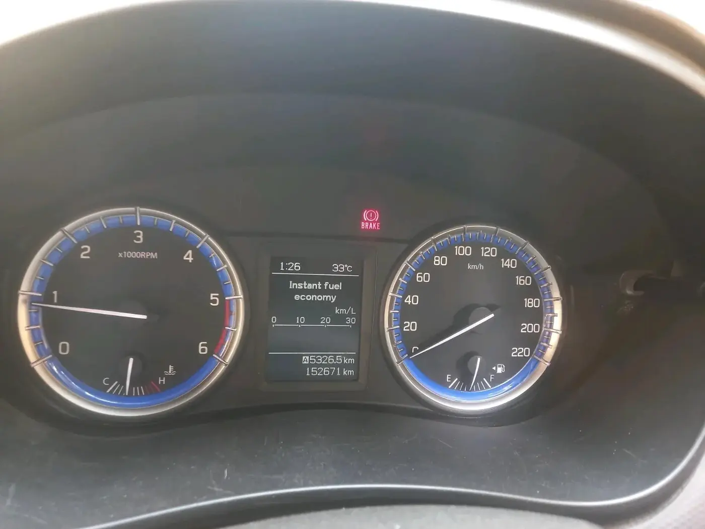 2016 Maruti S Cross ZETA 1.3, Diesel, Manual, 1,52,671 km, interior