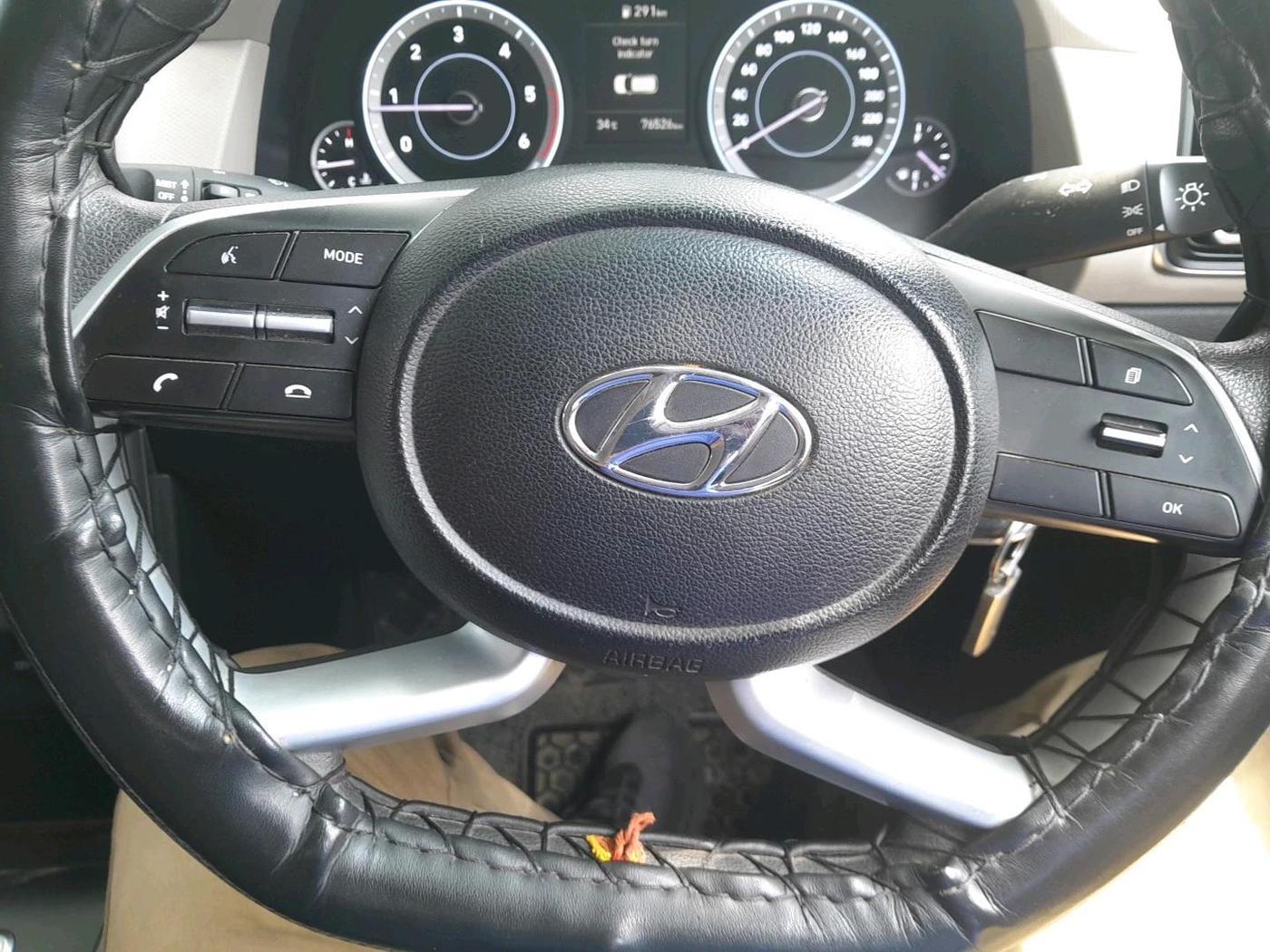 2021 Hyundai Creta E 1.5 DIESEL, Diesel, Manual, 76,526 km, interior