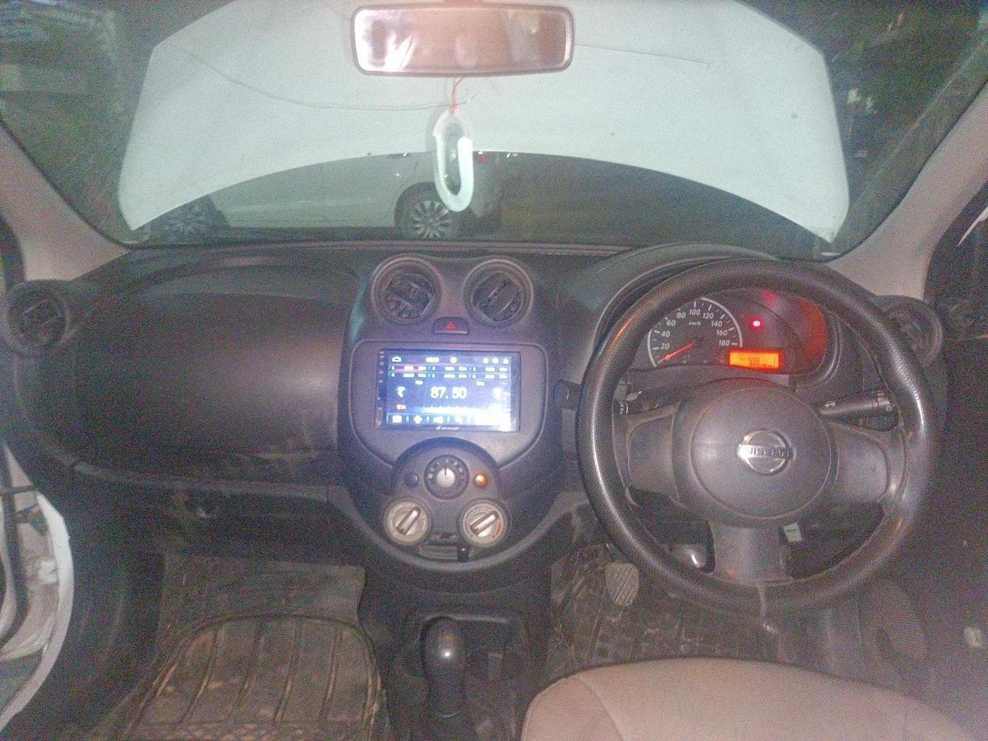 2011 Nissan Micra XE PETROL, Petrol, Manual, 1,47,650 km, interior