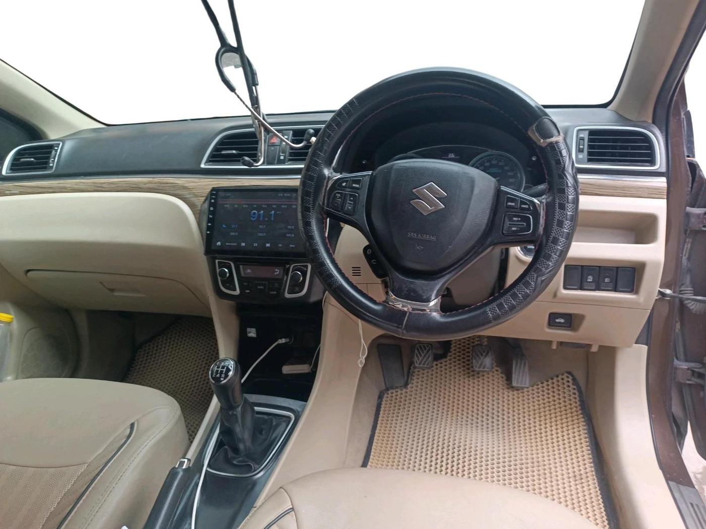 2018 Maruti Ciaz ZETA DIESEL 1.3, Diesel, Manual, 1,86,209 km, interior