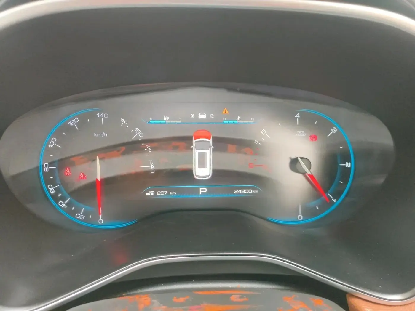2022 MG HECTOR PLUS SHARP 1.5 PETROL TURBO CVT 6-STR, Petrol, Automatic, 24,800 km, interior