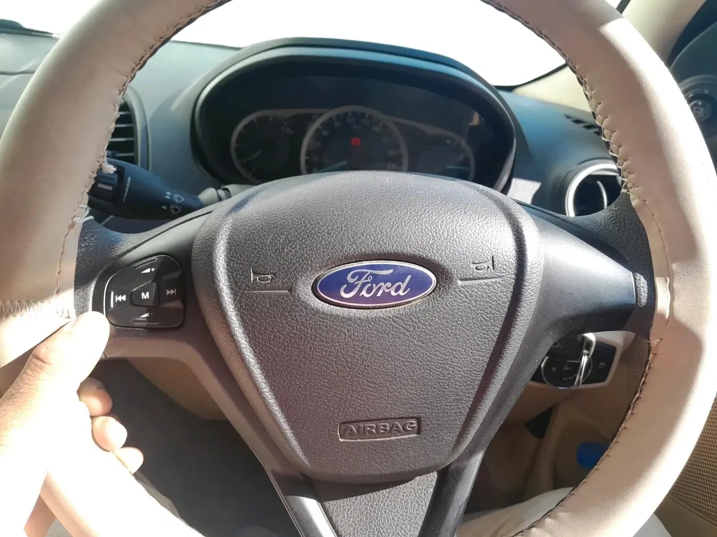 2017 Ford Figo Aspire TREND 1.5 DIESEL, Diesel, Manual, 1,18,427 km, interior