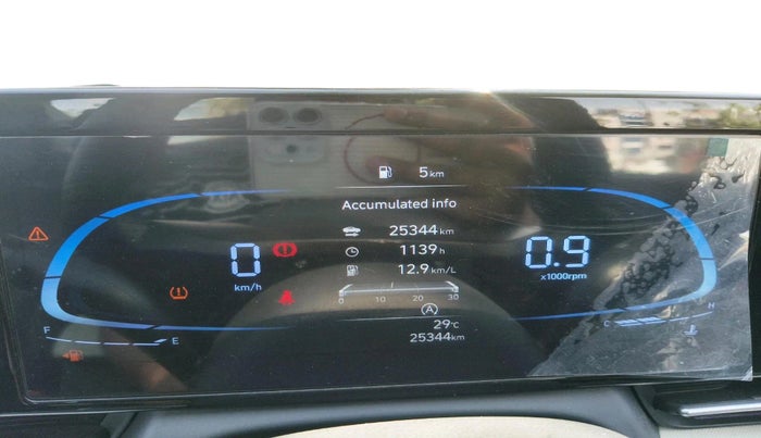 2023 Hyundai Verna SX 1.5 l MPI, Petrol, Manual, 25,344 km, interior