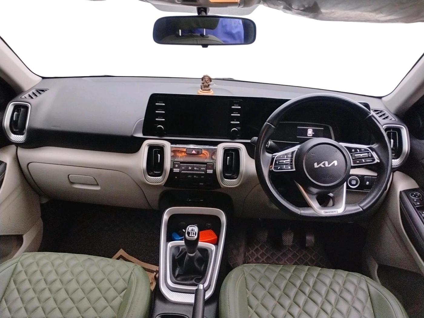 2022 KIA SONET HTX 1.5, Diesel, Manual, 76,561 km, interior