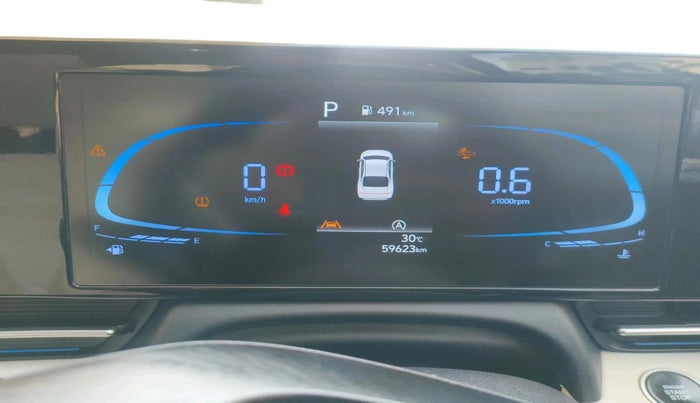 2023 Hyundai Verna SX(O) 1.5 MPI IVT , Petrol, Automatic, 59,623 km, interior