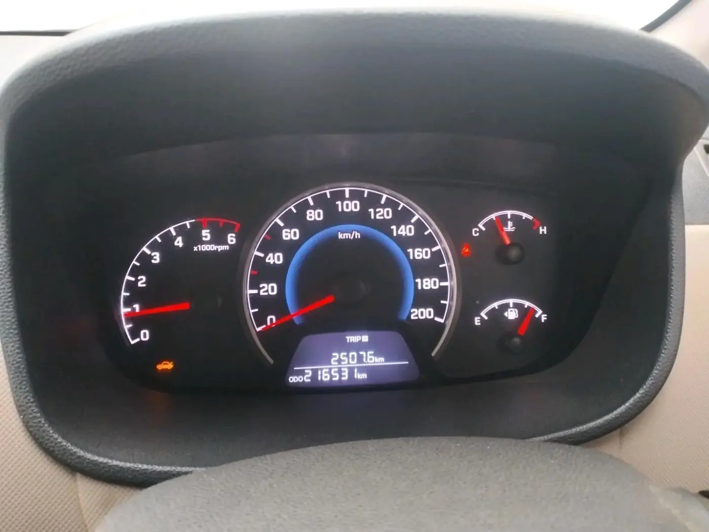 2017 Hyundai Grand i10 SPORTZ U2 1.2 CRDI, Diesel, Manual, 2,16,531 km, interior