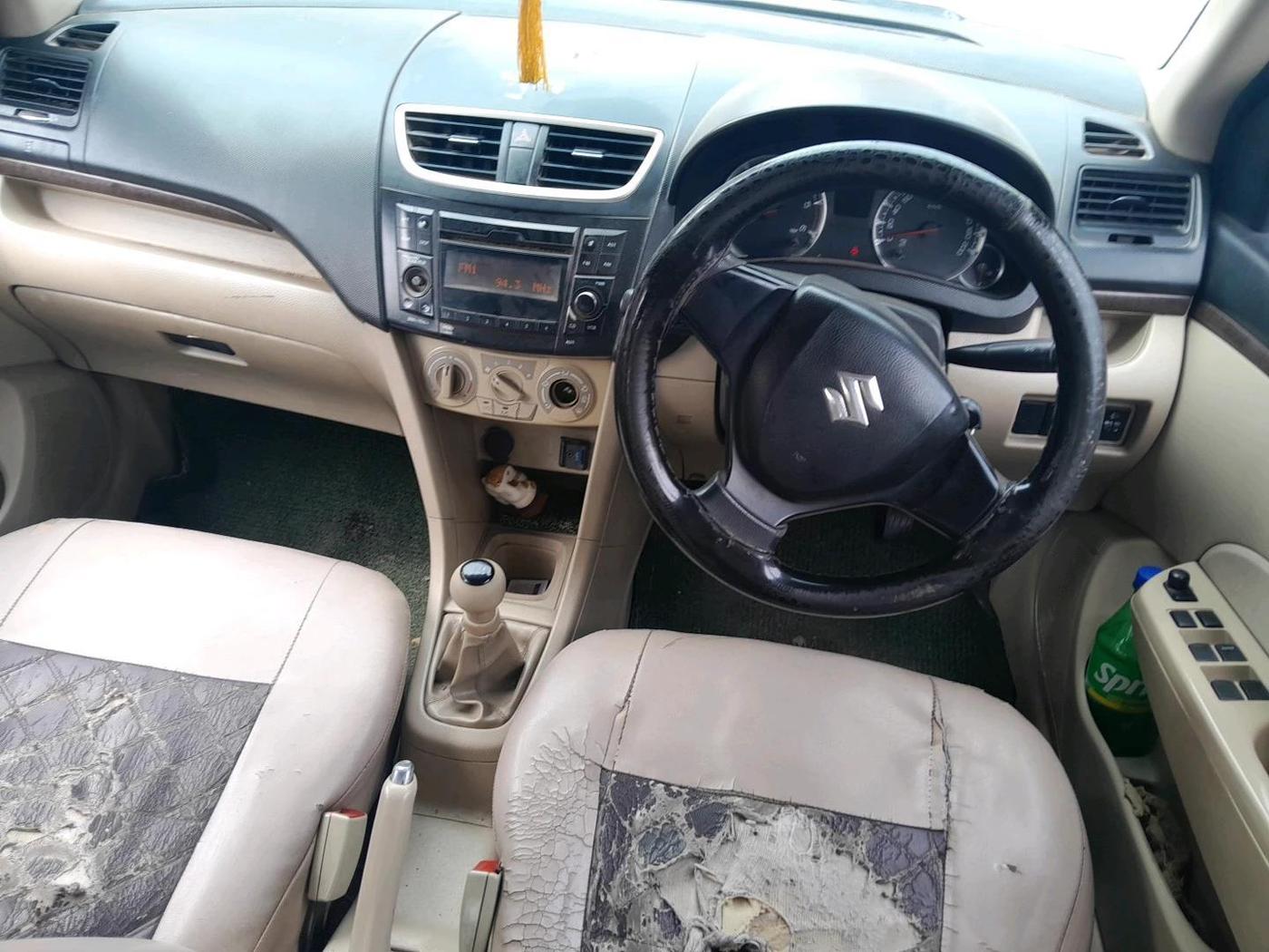 2017 Maruti Dzire VDI, Diesel, Manual, 1,29,436 km, interior