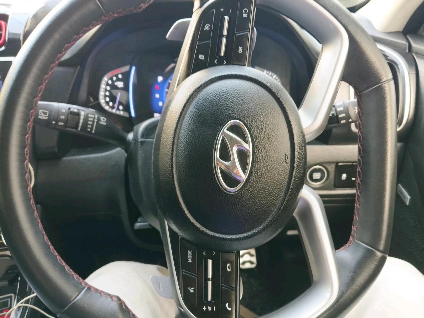 2022 Hyundai Creta SX (O) 1.4 TURBO DCT, Petrol, Automatic, 54,365 km, interior