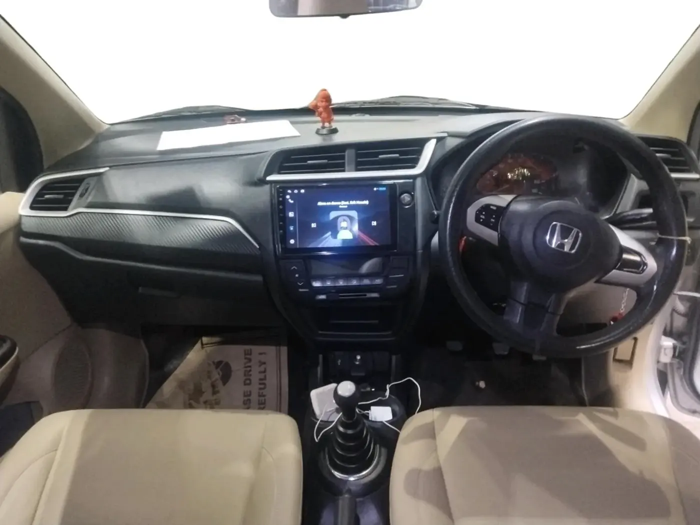 2017 Honda Brio S MT, Petrol, Manual, 55,055 km, interior