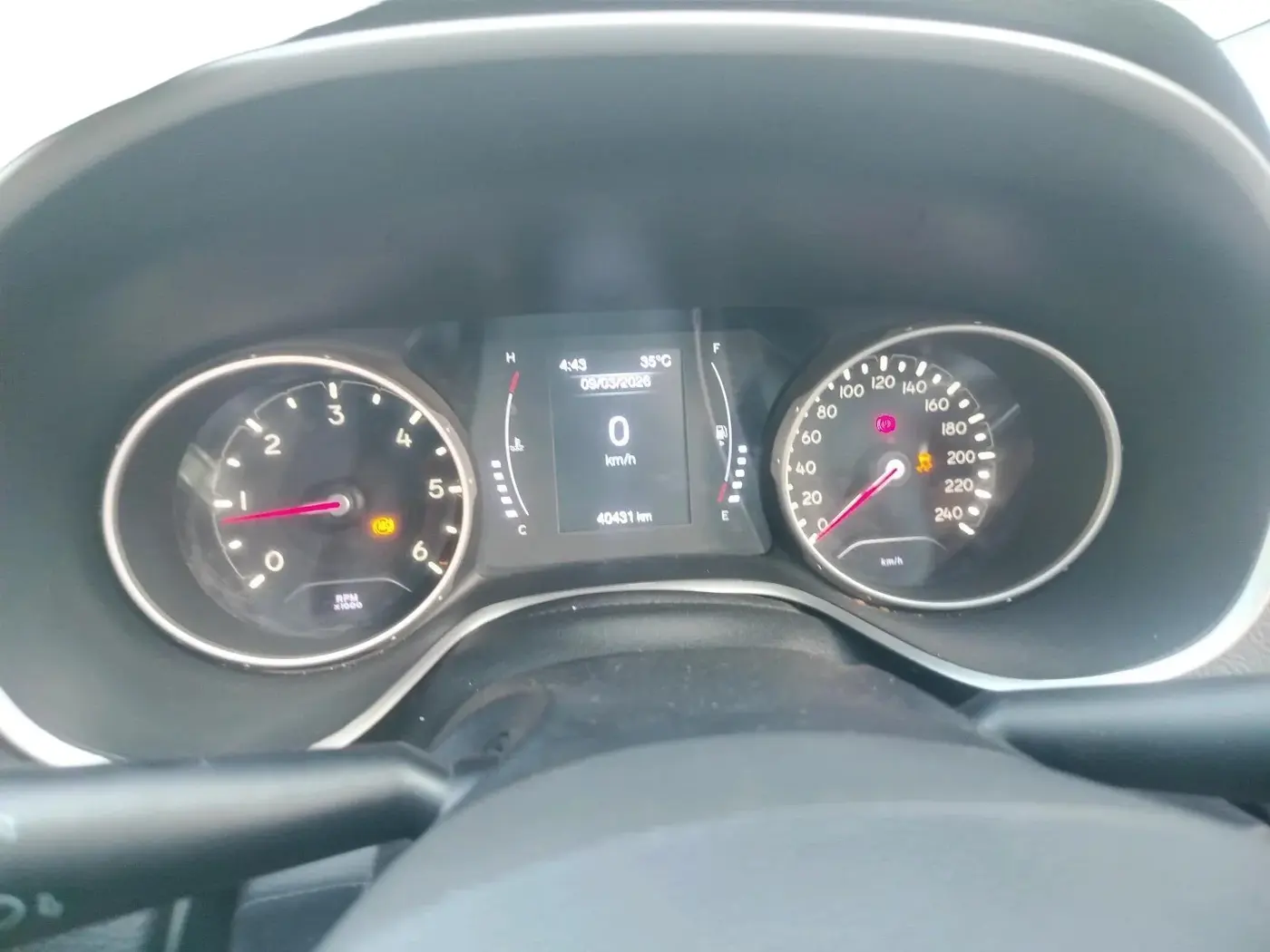 2019 Jeep Compass LIMITED 2.0 DIESEL, Diesel, Manual, 40,431 km, interior