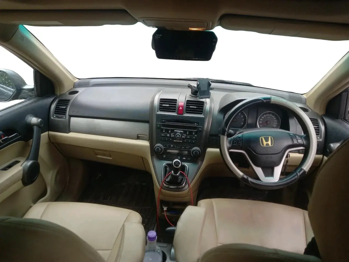 2010 Honda CRV 2.4L 2WD MT, Petrol, Manual, 1,47,476 km, interior