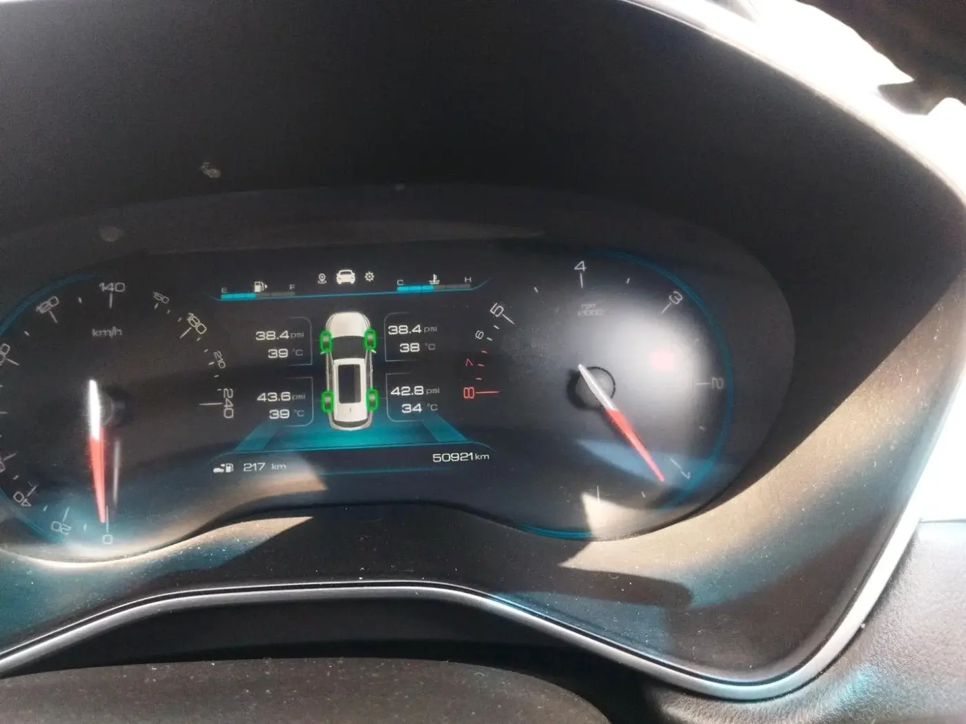 2020 MG HECTOR SHARP 2.0 DIESEL, Diesel, Manual, 50,921 km, interior
