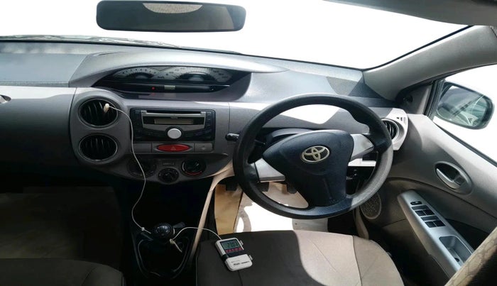 2011 Toyota Etios V, Petrol, Manual, 85,000 km, interior