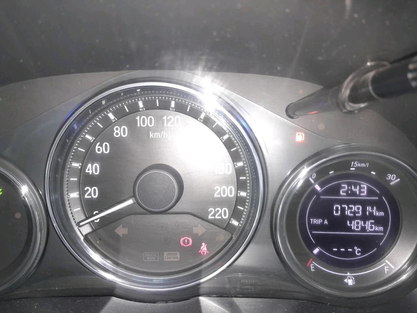 2018 Honda City 1.5L I-VTEC ZX CVT, Petrol, Automatic, 72,914 km, interior