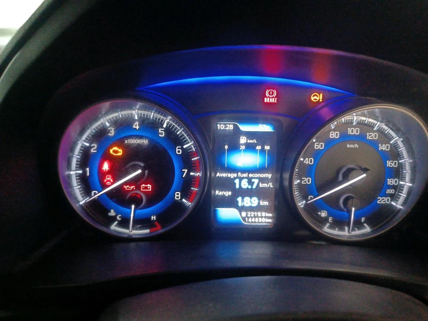 2018 Maruti Baleno ALPHA PETROL 1.2, Petrol, Manual, 1,44,690 km, interior