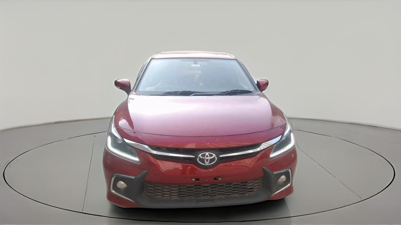 2022 Toyota Glanza V AMT, Petrol, Automatic, 74,059 km, exterior